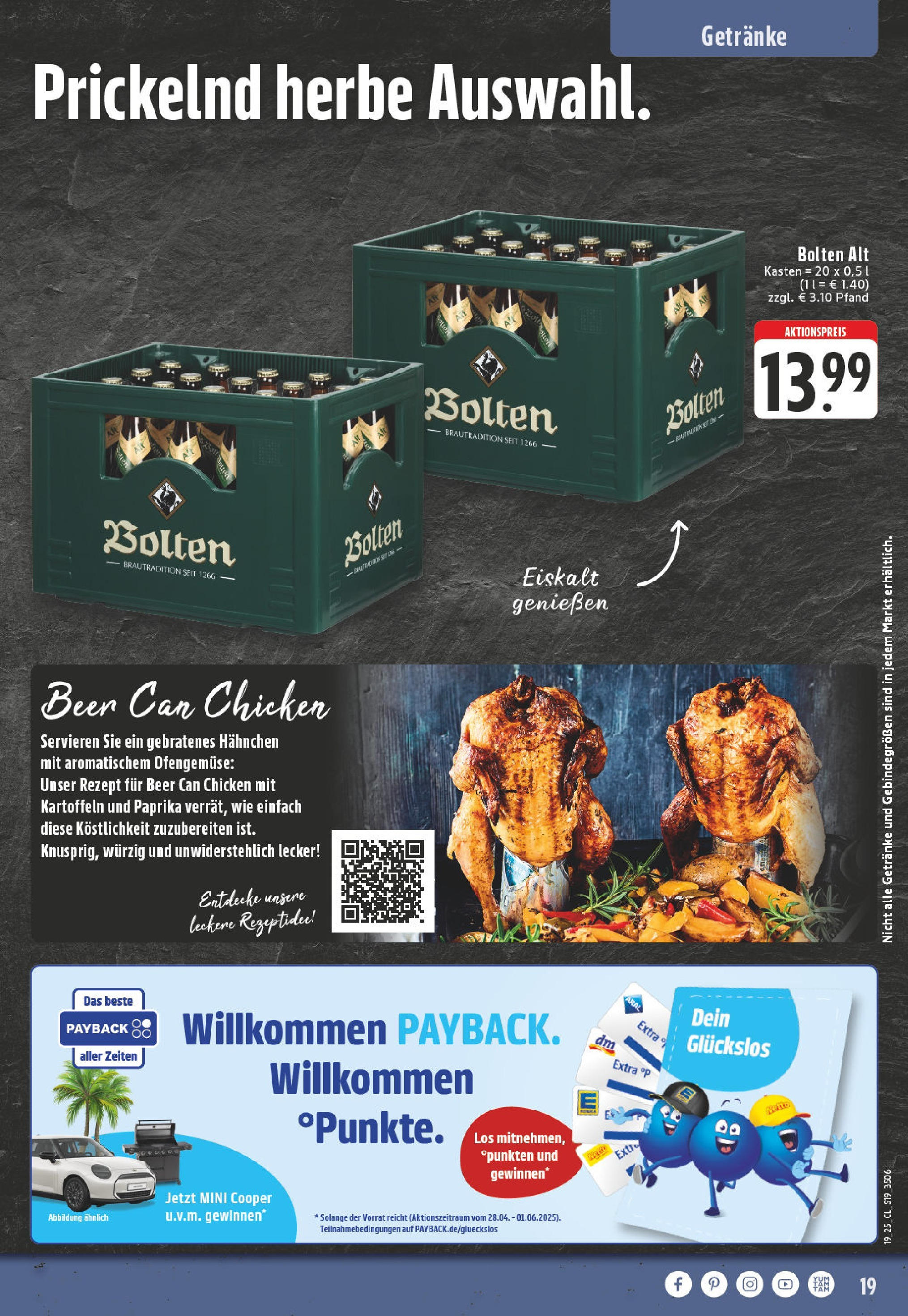 Edeka - EDEKA: Wochenangebote (ab 04.05.2025) » Angebote Online | Seite: 19 | Produkte: Hahnchen, Kartoffeln, Paprika Edeka - EDEKA: Wochenangebote (ab 04.05.2025) » Angebote Online | Seite: 19 | Produkte: Hahnchen, Kartoffeln, Paprika