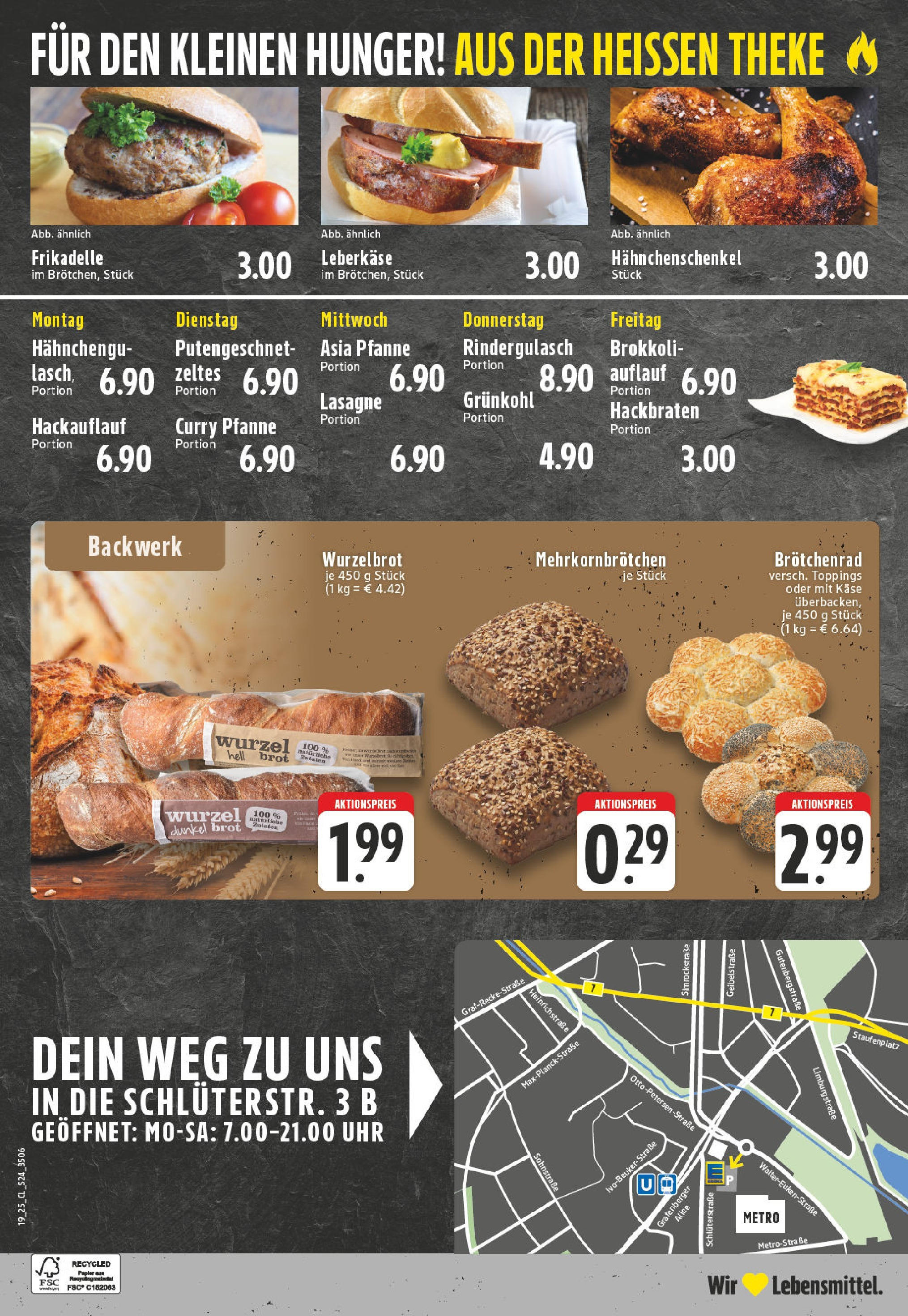 Edeka - EDEKA: Wochenangebote (ab 04.05.2025) » Angebote Online | Seite: 24 | Produkte: Rindergulasch, Theke, Brot, Leberkase Edeka - EDEKA: Wochenangebote (ab 04.05.2025) » Angebote Online | Seite: 24 | Produkte: Rindergulasch, Theke, Brot, Leberkase