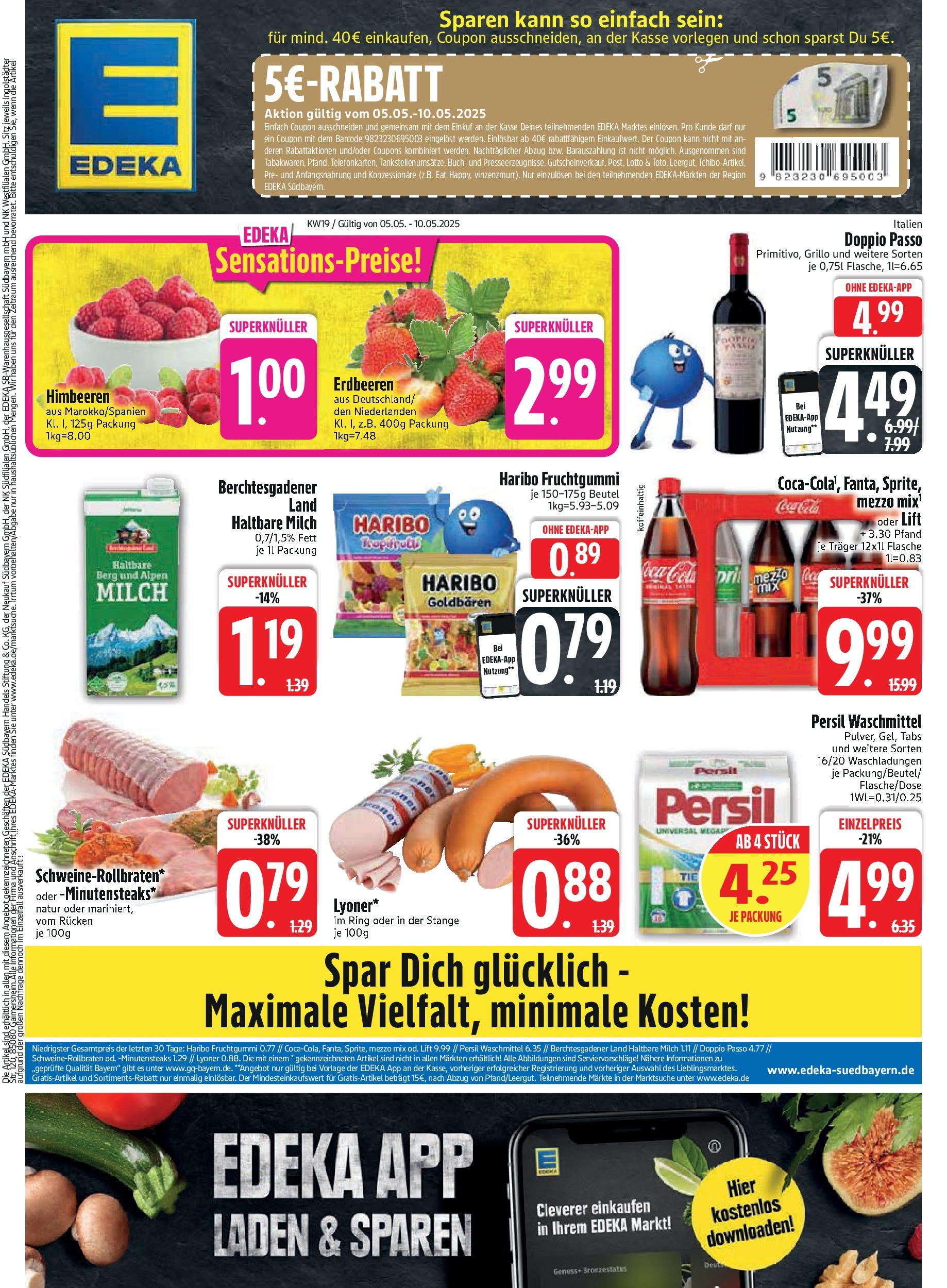 Edeka - EDEKA: Wochenangebote (ab 04.05.2025) » Angebote Online | Seite: 3 | Produkte: Mezzo mix, Milch, Haltbare milch, Waschmittel Edeka - EDEKA: Wochenangebote (ab 04.05.2025) » Angebote Online | Seite: 3 | Produkte: Mezzo mix, Milch, Haltbare milch, Waschmittel