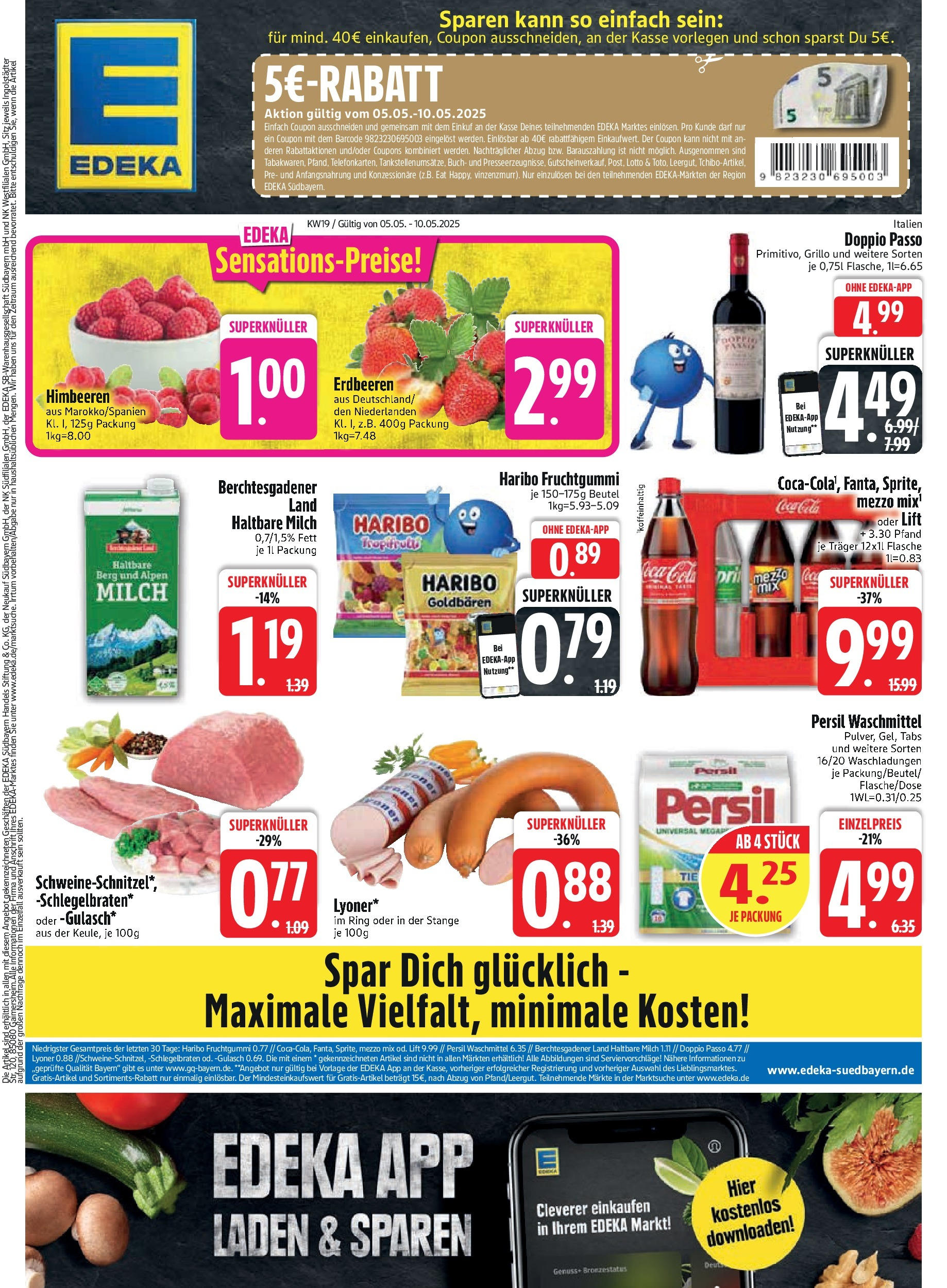 Edeka - EDEKA: Wochenangebote (ab 04.05.2025) » Angebote Online | Seite: 3 | Produkte: Haribo, Cola, Gulasch, Erdbeeren Edeka - EDEKA: Wochenangebote (ab 04.05.2025) » Angebote Online | Seite: 3 | Produkte: Haribo, Cola, Gulasch, Erdbeeren