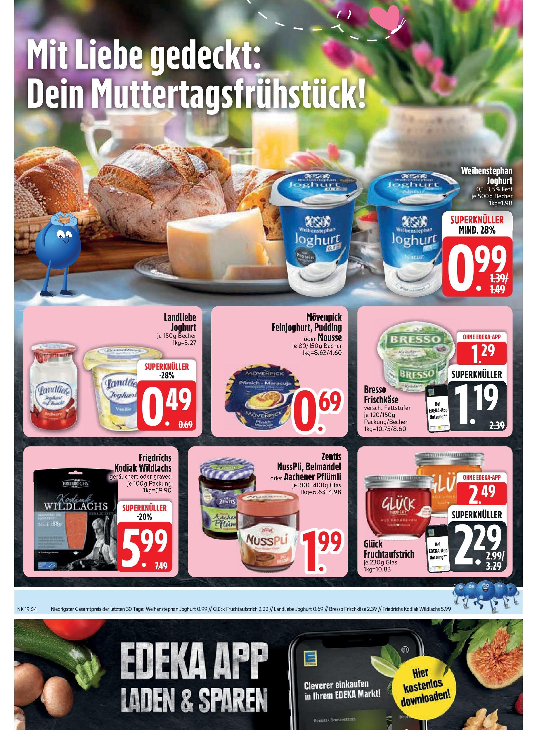 Edeka - EDEKA: Wochenangebote (ab 04.05.2025) » Angebote Online | Seite: 6 | Produkte: Joghurt, Bresso, Landliebe joghurt, Frischkase Edeka - EDEKA: Wochenangebote (ab 04.05.2025) » Angebote Online | Seite: 6 | Produkte: Joghurt, Bresso, Landliebe joghurt, Frischkase