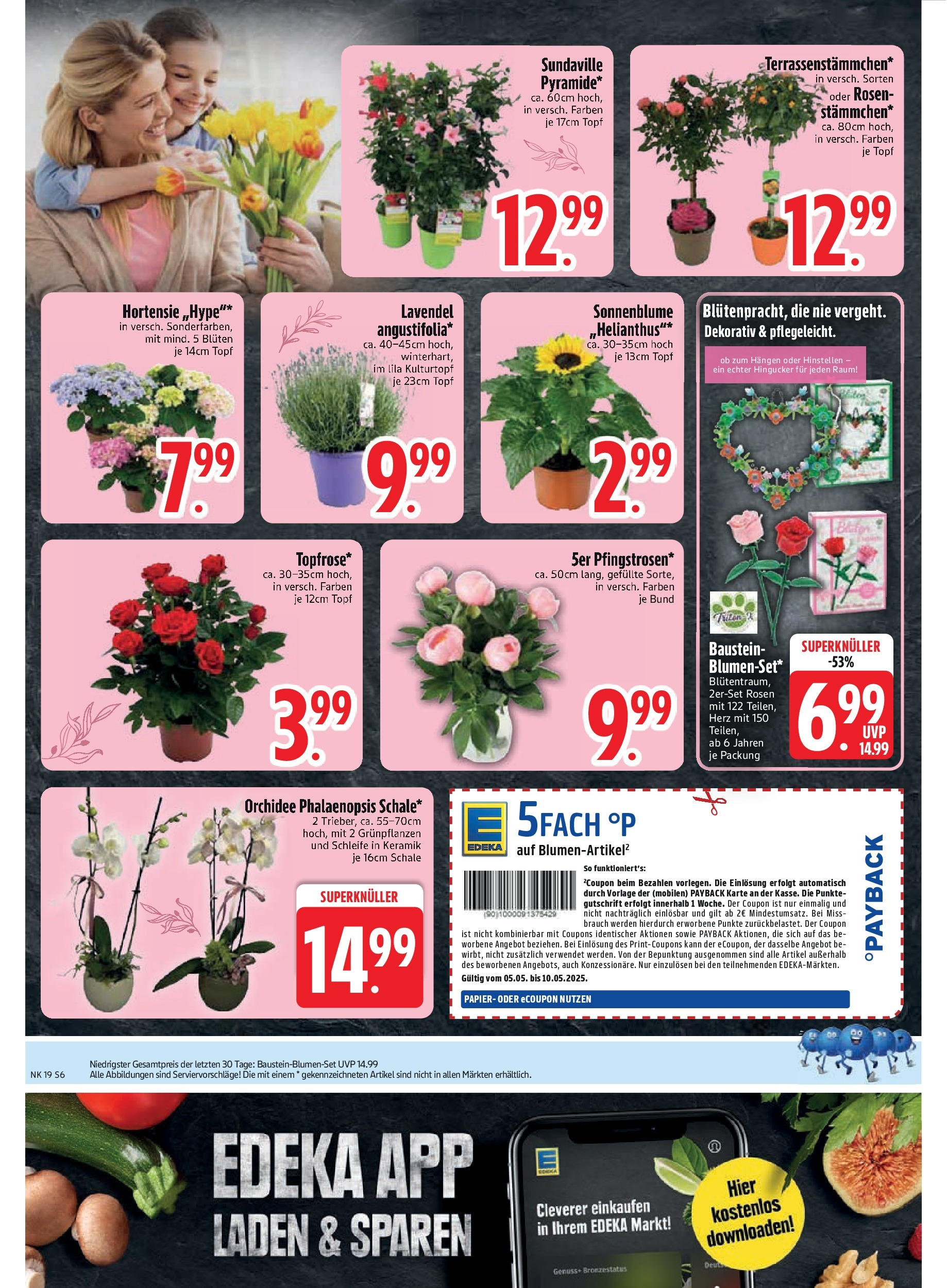 Edeka - EDEKA: Wochenangebote (ab 04.05.2025) » Angebote Online | Seite: 8 | Produkte: Hortensie, Orchidee, Lavendel Edeka - EDEKA: Wochenangebote (ab 04.05.2025) » Angebote Online | Seite: 8 | Produkte: Hortensie, Orchidee, Lavendel