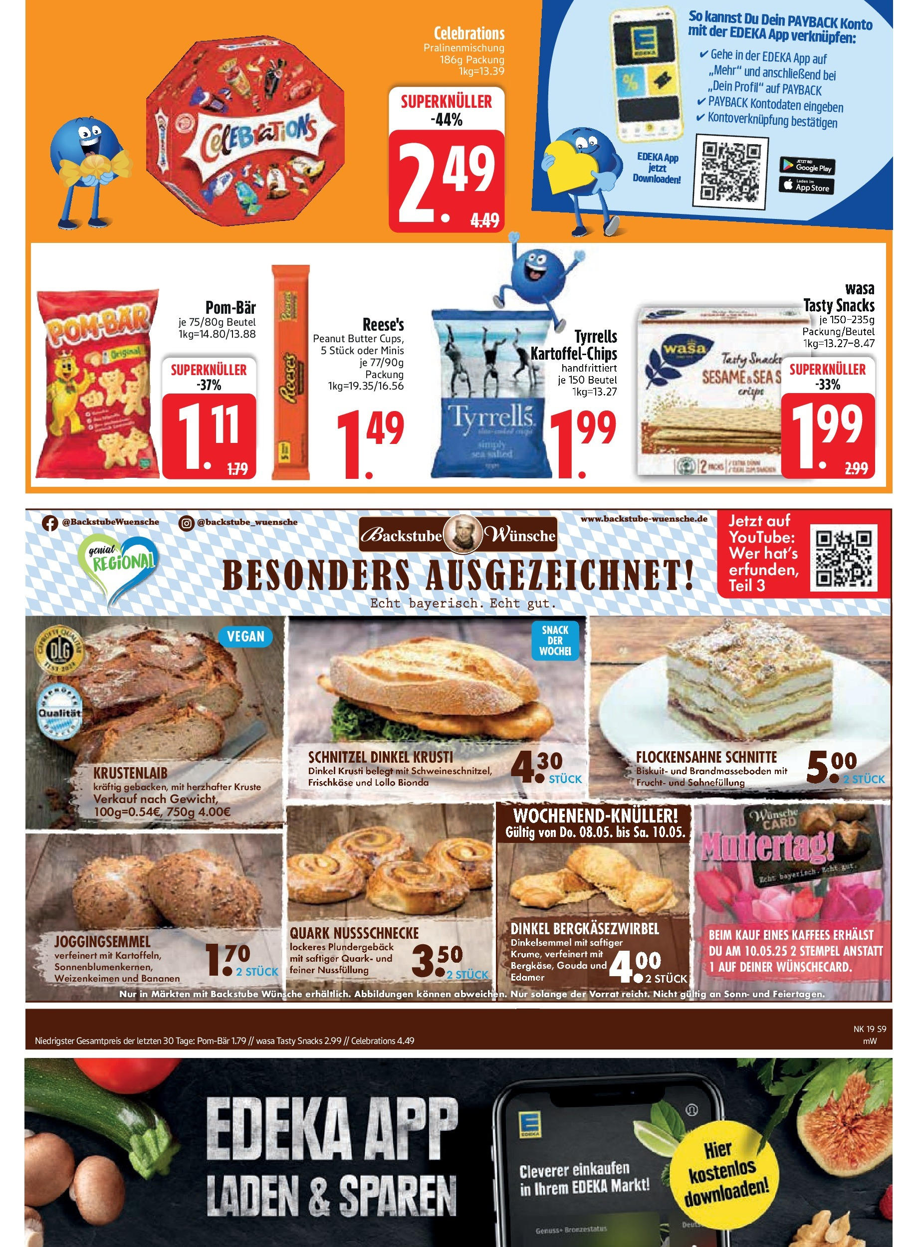 Edeka - EDEKA: Wochenangebote (ab 04.05.2025) » Angebote Online | Seite: 11 | Produkte: Gouda, Schnitzel, Edamer, Chips Edeka - EDEKA: Wochenangebote (ab 04.05.2025) » Angebote Online | Seite: 11 | Produkte: Gouda, Schnitzel, Edamer, Chips