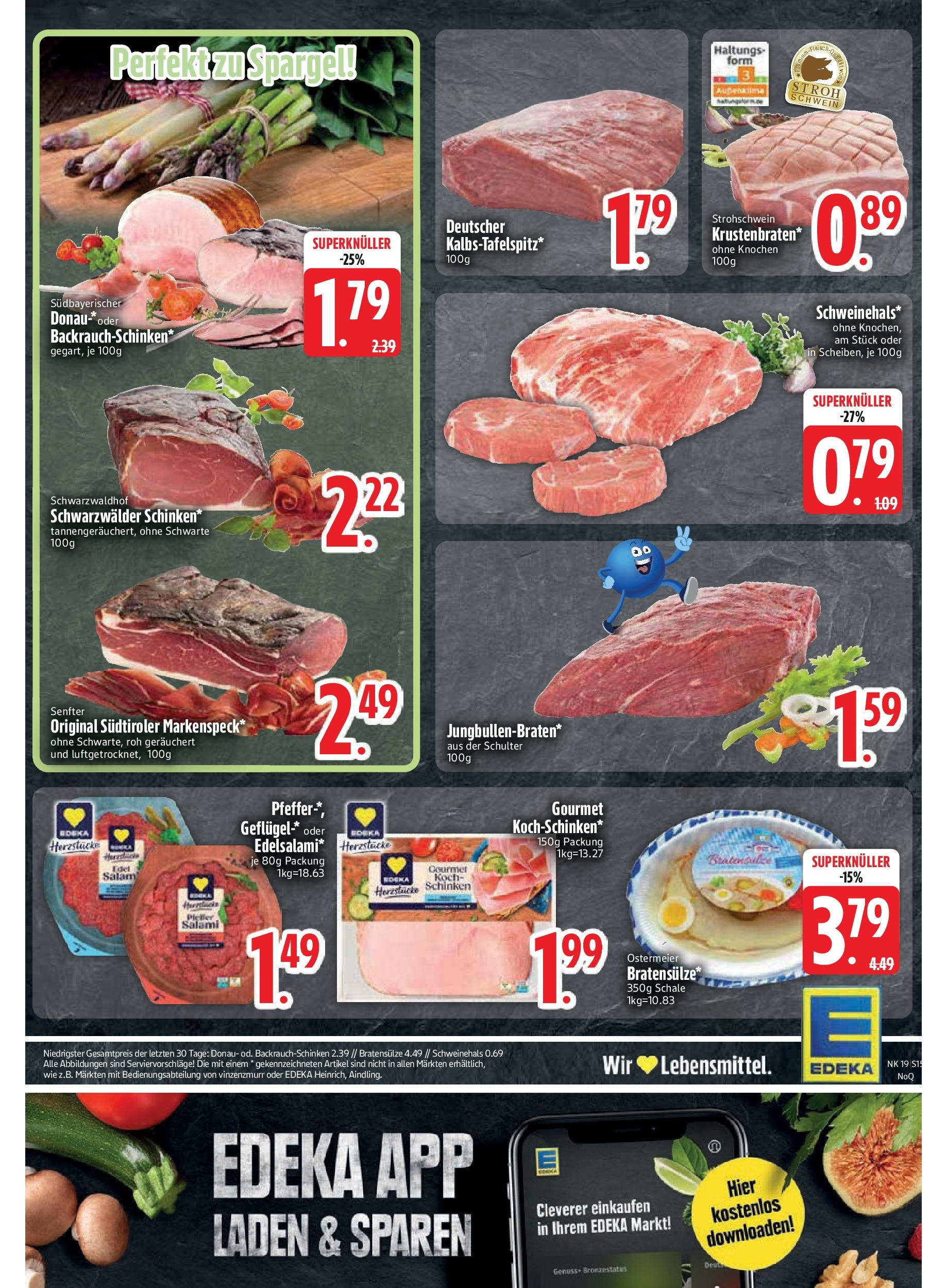 Edeka - EDEKA: Wochenangebote (ab 04.05.2025) » Angebote Online | Seite: 17 | Produkte: Spargel, Pfeffer, Salami, Schinken Edeka - EDEKA: Wochenangebote (ab 04.05.2025) » Angebote Online | Seite: 17 | Produkte: Spargel, Pfeffer, Salami, Schinken