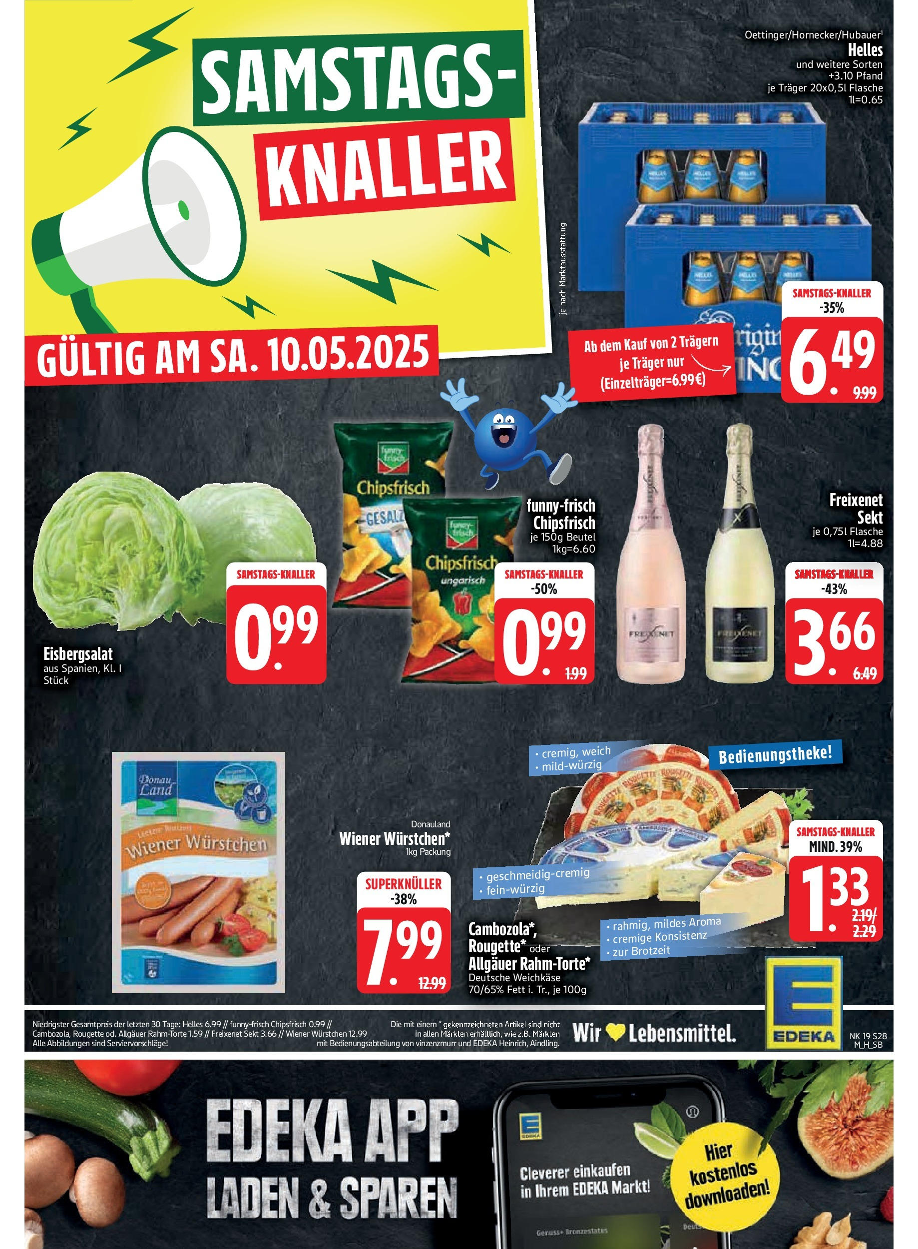 Edeka - EDEKA: Wochenangebote (ab 05.05.2025) » Angebote Online | Seite: 30 | Produkte: Freixenet, Sekt, Eisbergsalat, Chips Edeka - EDEKA: Wochenangebote (ab 05.05.2025) » Angebote Online | Seite: 30 | Produkte: Freixenet, Sekt, Eisbergsalat, Chips