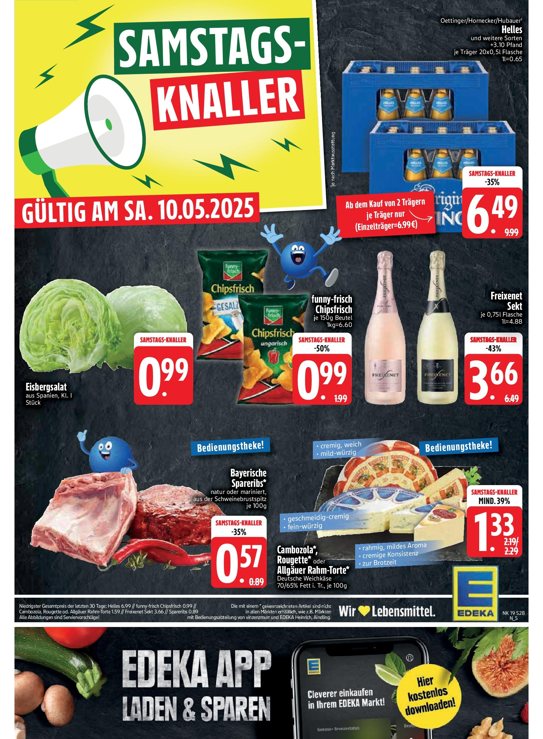 Edeka - EDEKA: Wochenangebote (ab 04.05.2025) » Angebote Online | Seite: 30 | Produkte: Freixenet, Sekt, Eisbergsalat, Chips Edeka - EDEKA: Wochenangebote (ab 04.05.2025) » Angebote Online | Seite: 30 | Produkte: Freixenet, Sekt, Eisbergsalat, Chips
