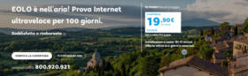 Prova Internet ultraveloce per 100 giorni