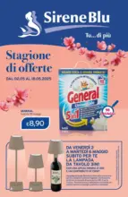 Sirene Blu Stagione di offerte - al 18.05.2025