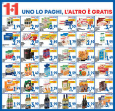 1+1 uno lo paghi, l'altro è gratis!