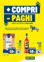 Metro + Compri - Paghi dal 1.05 al 9.07 - al 09.07.2025
