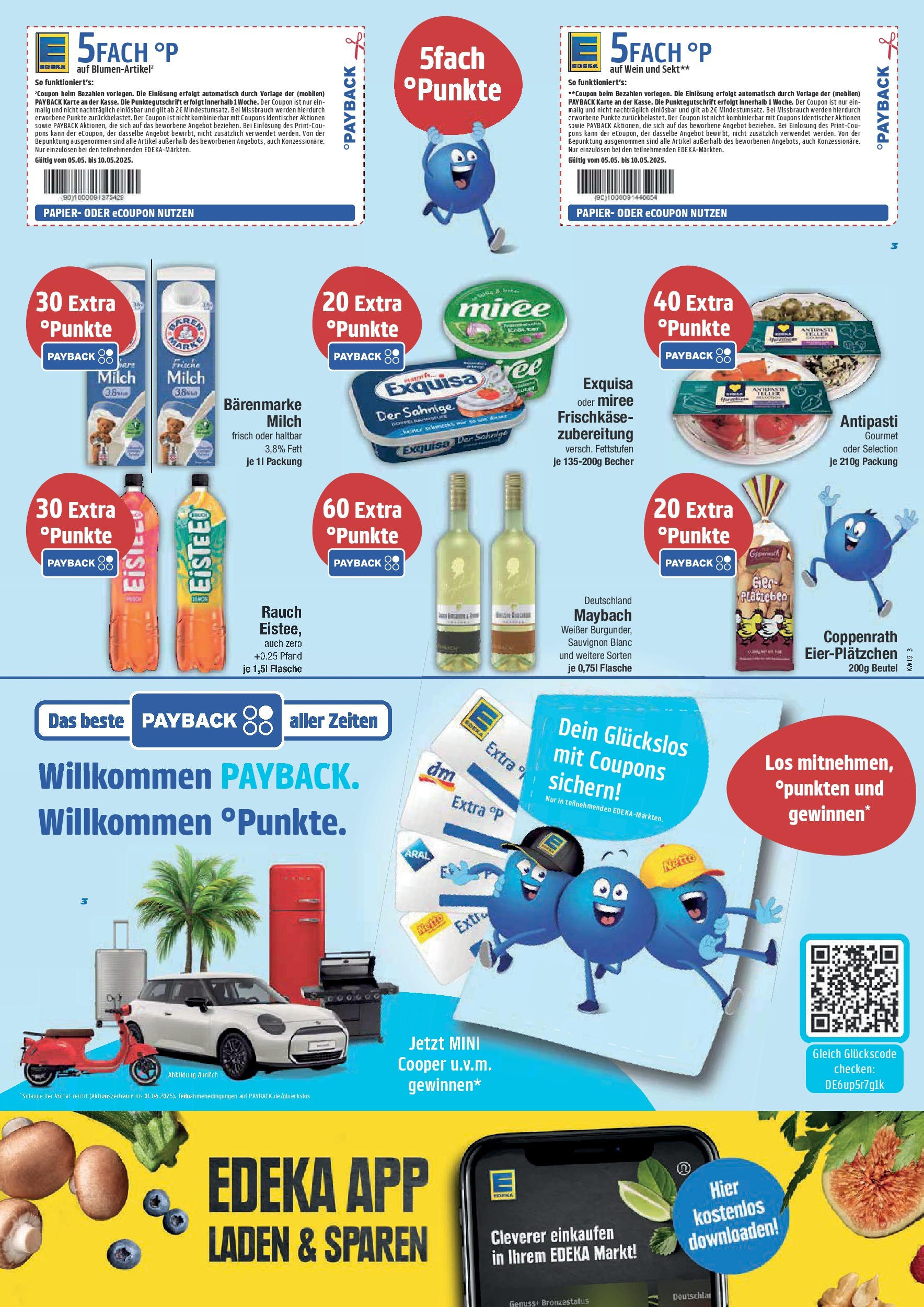 Edeka - E center: Wochenangebote (ab 04.05.2025) » Angebote Online | Seite: 3 | Produkte: Milch, Exquisa, Wein, Frischkase Edeka - E center: Wochenangebote (ab 04.05.2025) » Angebote Online | Seite: 3 | Produkte: Milch, Exquisa, Wein, Frischkase