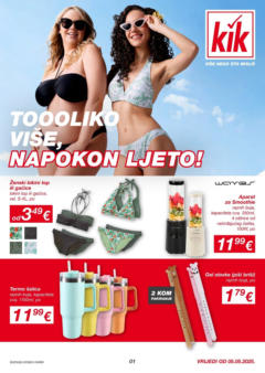 Kik - KiK katalog do 11.05.2025 - Pregled kataloga iz trgovine Kik, vrijedi od 04.05.2025
