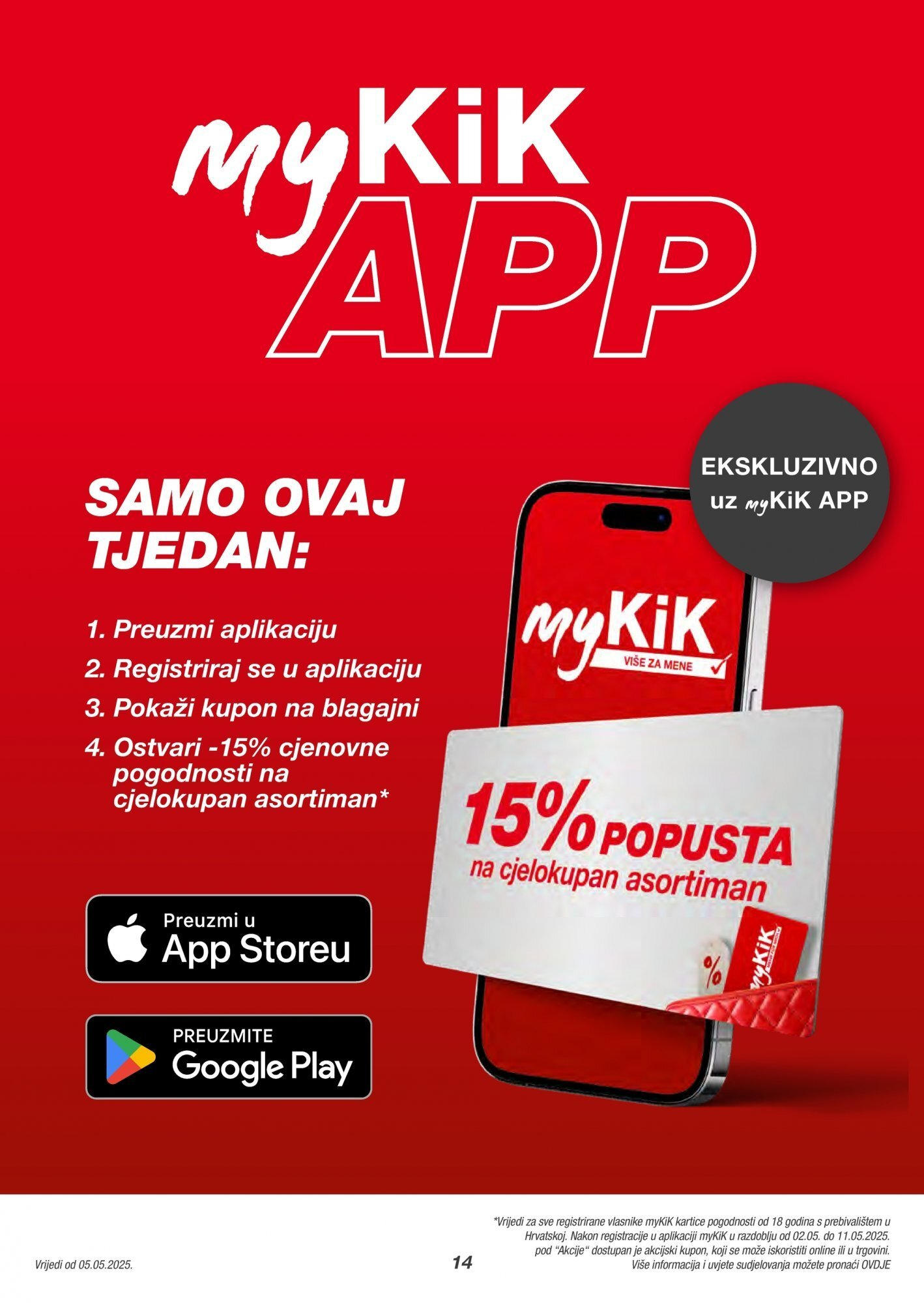 Kik - KiK katalog do 11.05.2025 novi od 04.05.2025 na listanje > letak digitalni | Stranica: 14