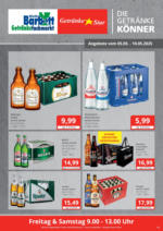 Getränkefachmarkt Heinrich Barbett Getränke Star: Getränkeangebote - bis 10.05.2025