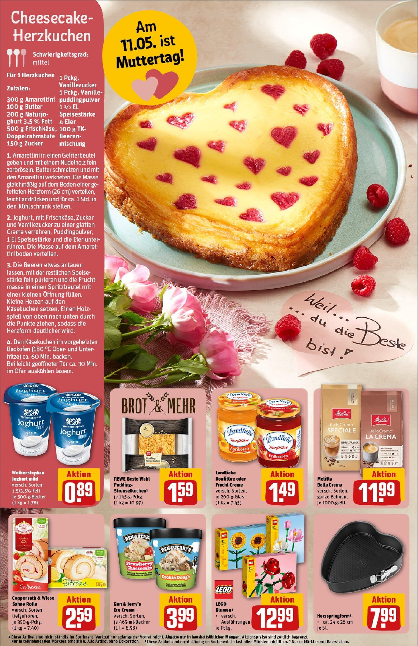 Rewe - Rewe: Wochenangebote (ab 04.05.2025) zum Blättern » Angebote | Seite: 4 | Produkte: Butter, Kühlschrank, Pudding, Sahne Rewe - Rewe: Wochenangebote (ab 04.05.2025) zum Blättern » Angebote | Seite: 4 | Produkte: Butter, Kühlschrank, Pudding, Sahne