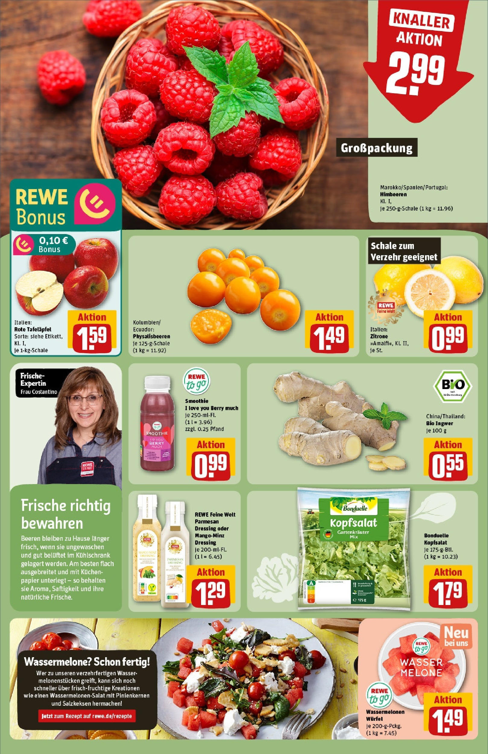 Rewe - Rewe: Wochenangebote (ab 04.05.2025) zum Blättern » Angebote | Seite: 8 | Produkte: Dressing, Kühlschrank, Zitrone, Melone Rewe - Rewe: Wochenangebote (ab 04.05.2025) zum Blättern » Angebote | Seite: 8 | Produkte: Dressing, Kühlschrank, Zitrone, Melone
