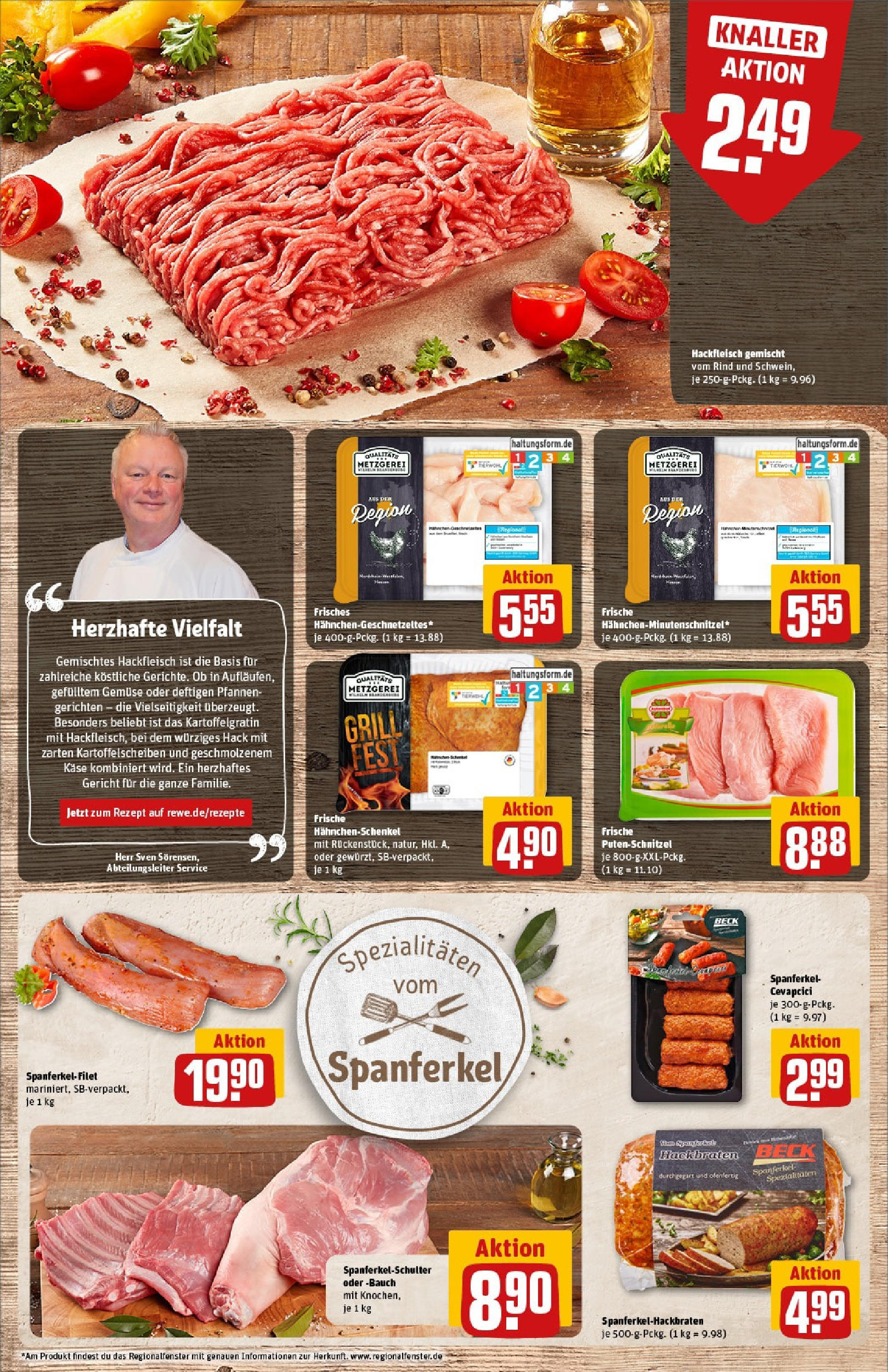 Rewe - Rewe: Wochenangebote (ab 04.05.2025) zum Blättern » Angebote | Seite: 10 | Produkte: Grill, Hahnchenschenkel, Käse, Hackfleisch Rewe - Rewe: Wochenangebote (ab 04.05.2025) zum Blättern » Angebote | Seite: 10 | Produkte: Grill, Hahnchenschenkel, Käse, Hackfleisch