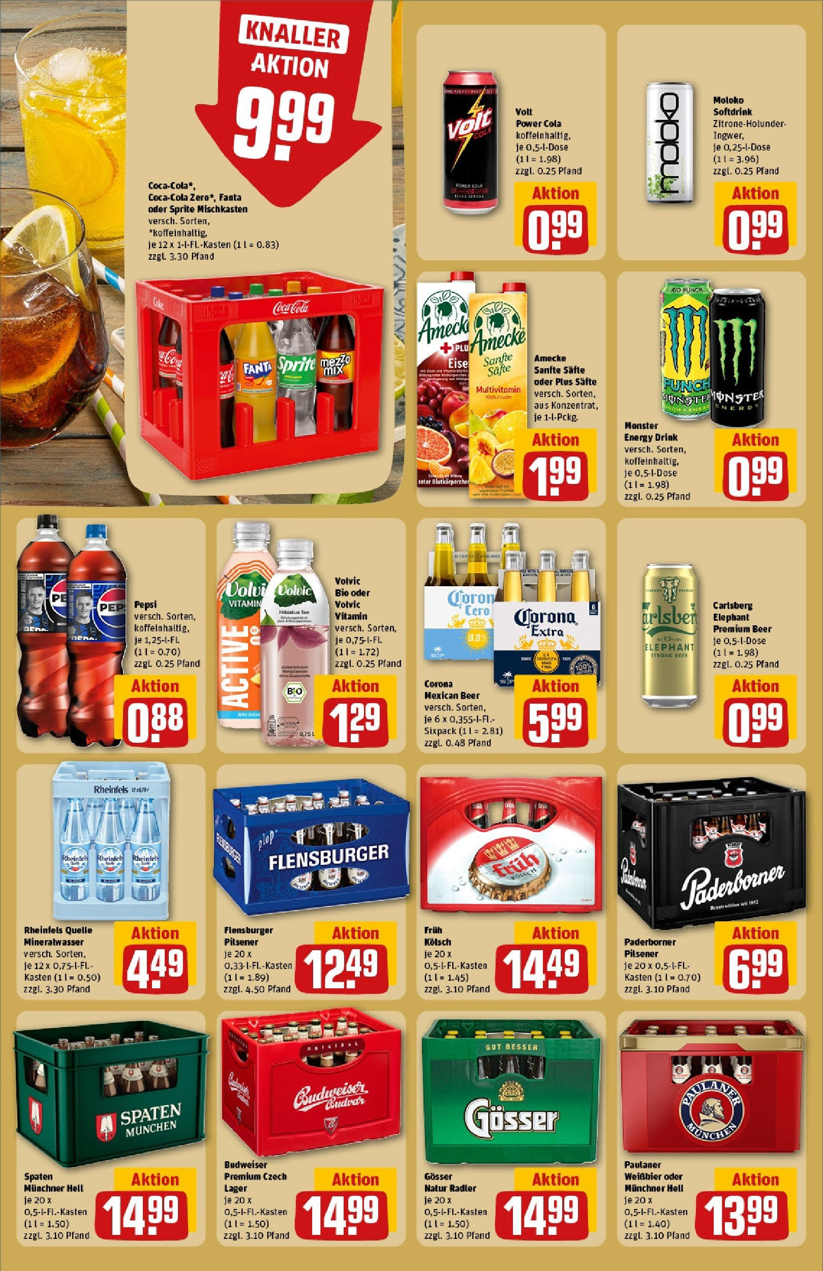 Rewe - Rewe: Wochenangebote (ab 04.05.2025) zum Blättern » Angebote | Seite: 24 | Produkte: Sprite, Weißbier, Volvic, Rheinfels quelle Rewe - Rewe: Wochenangebote (ab 04.05.2025) zum Blättern » Angebote | Seite: 24 | Produkte: Sprite, Weißbier, Volvic, Rheinfels quelle
