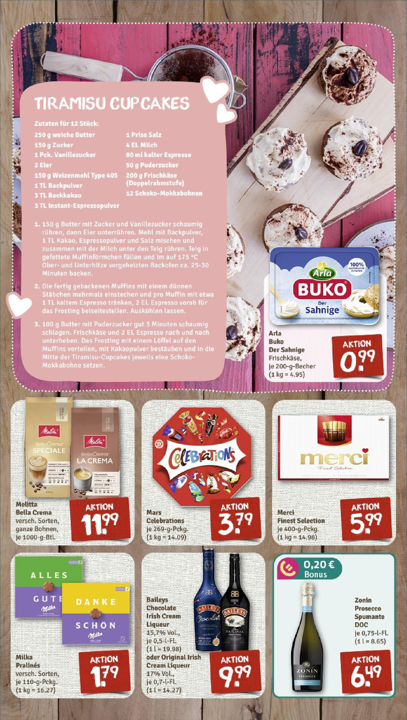 Rewe - Rewe: Wochenangebote (ab 04.05.2025) zum Blättern » Angebote | Seite: 3 | Produkte: Milch, Celebrations, Zucker, Frischkase