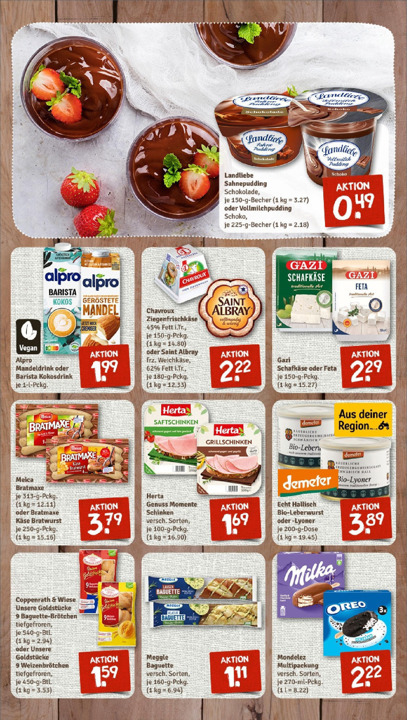 Rewe - Rewe: Wochenangebote (ab 04.05.2025) zum Blättern » Angebote | Seite: 11 | Produkte: Käse, Schokolade, Bratwurst, Milka
