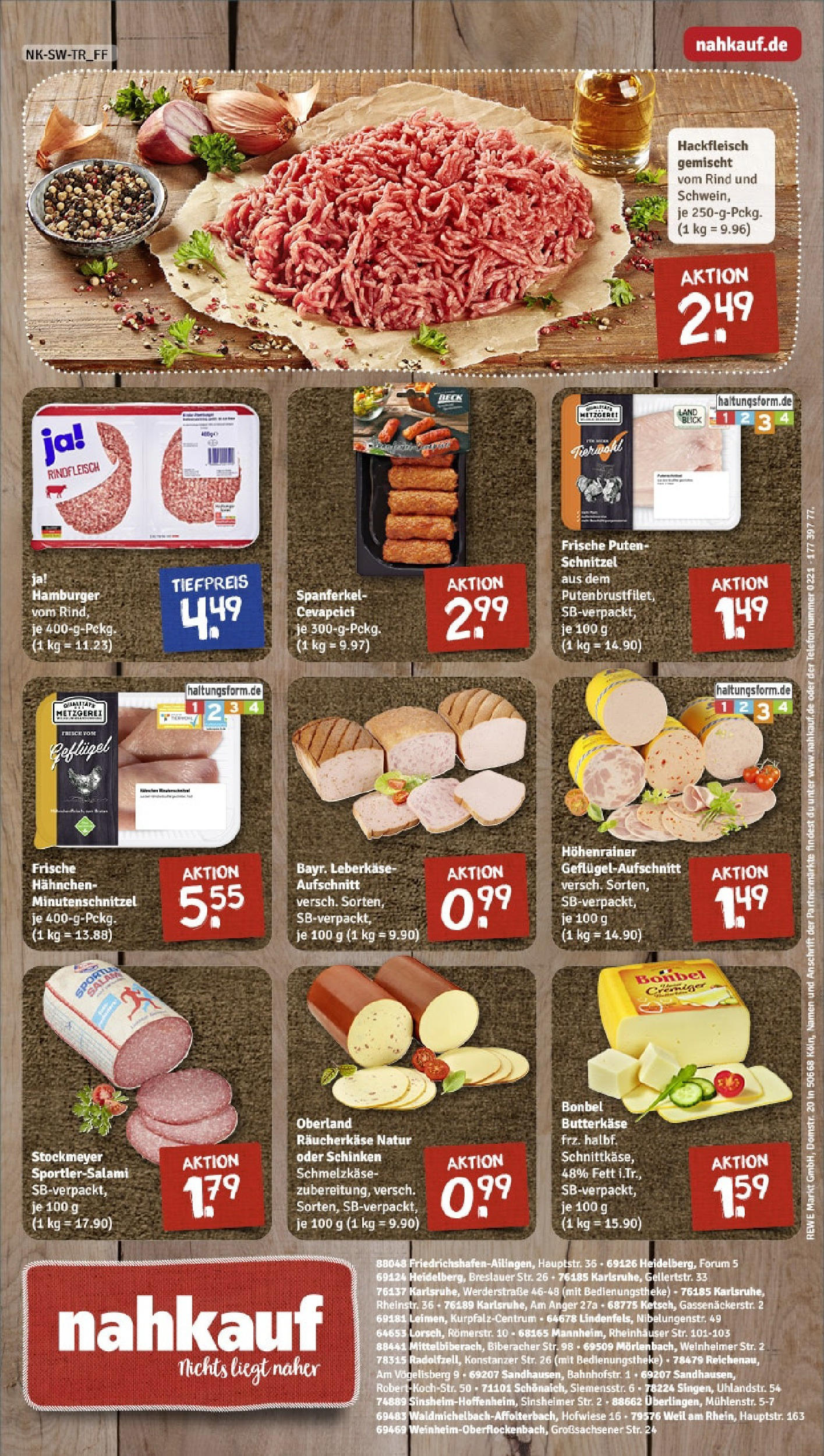 Rewe - Rewe: Wochenangebote (ab 04.05.2025) zum Blättern » Angebote | Seite: 12 | Produkte: Hahnchen, Cevapcici, Schnitzel, Telefon
