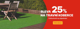 Květnová sleva na travní koberce