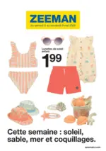 Zeeman Cette semaine : soleil, sable, mer et coquillages - au 09.05.2025