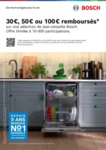 Copra Bosch vous rembourse 30€, 50€ ou 100€ - au 31.07.2025