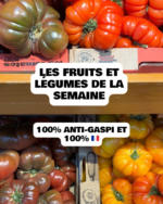 Nous anti gaspi Les fruits et légumes de la semaine sont de retour et vous allez, une fois de plus, VOUS RÉGALEZ ! - au 11.05.2025