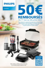 MDA Philips Jusqu'à 50€ remboursés - au 28.07.2025