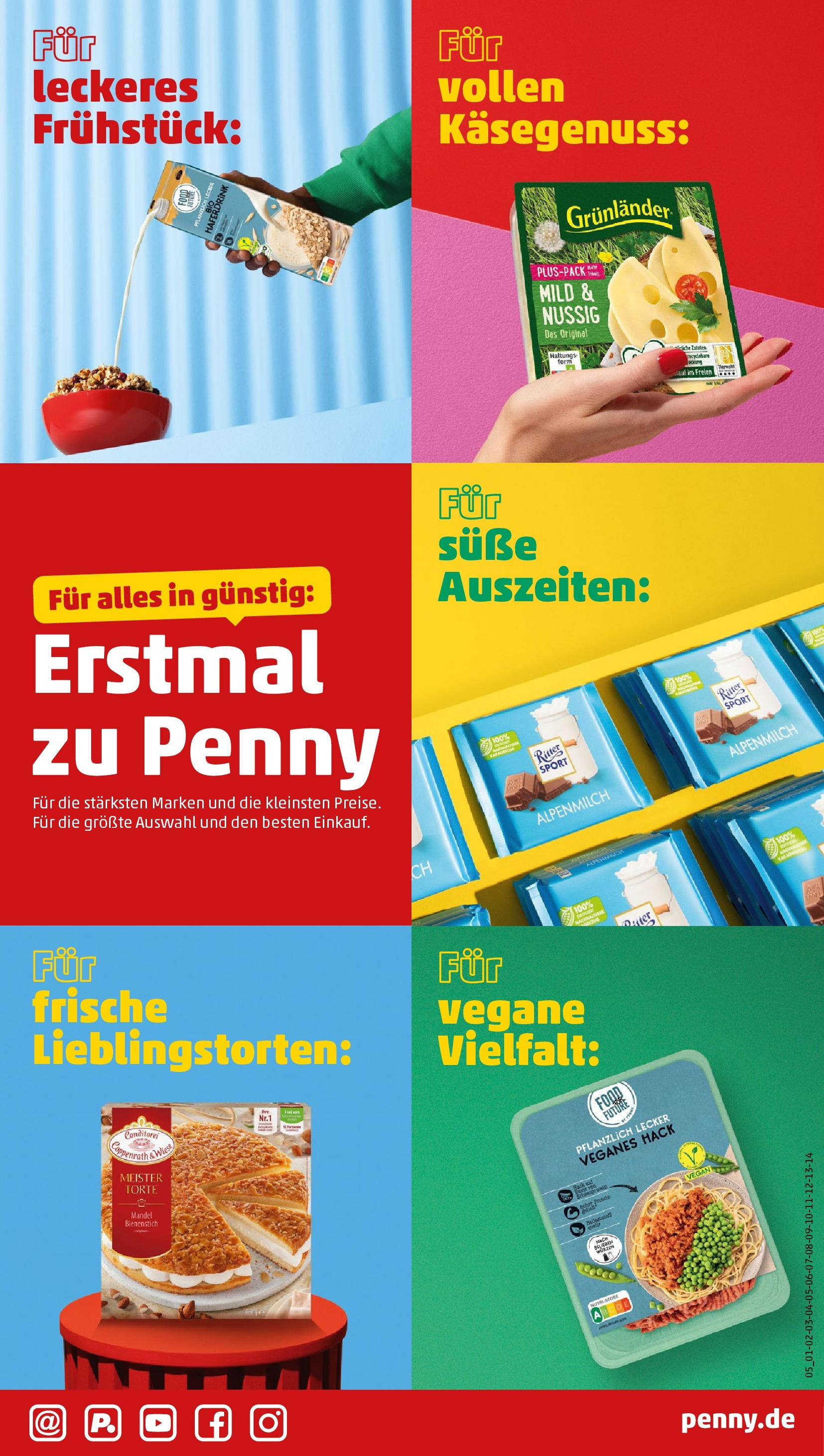Penny - Penny: Wochenangebote (ab 04.05.2025) » Angebote Online | Seite: 5 | Produkte: Käse, Ritter sport, Haferdrink, Grunlander Penny - Penny: Wochenangebote (ab 04.05.2025) » Angebote Online | Seite: 5 | Produkte: Käse, Ritter sport, Haferdrink, Grunlander