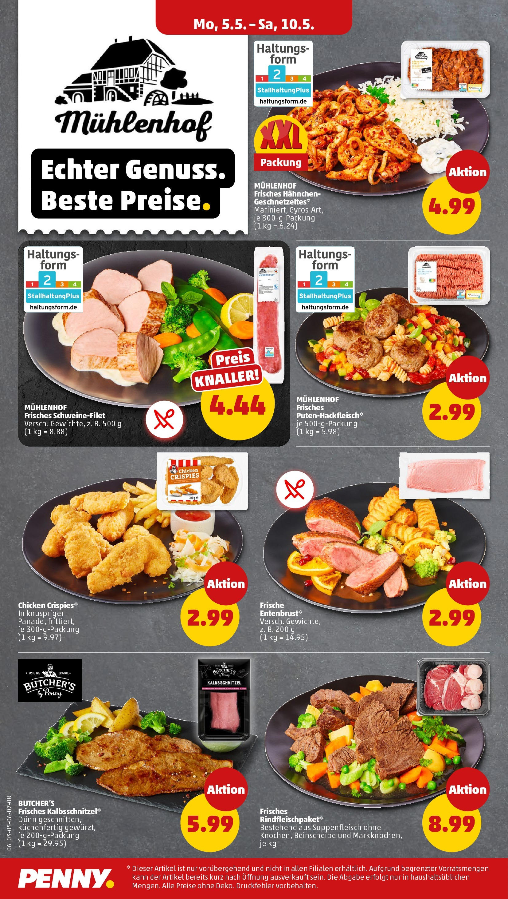 Penny - Penny: Wochenangebote (ab 04.05.2025) » Angebote Online | Seite: 6 | Produkte: Hahnchen, Schweinefilet, Suppenfleisch Penny - Penny: Wochenangebote (ab 04.05.2025) » Angebote Online | Seite: 6 | Produkte: Hahnchen, Schweinefilet, Suppenfleisch
