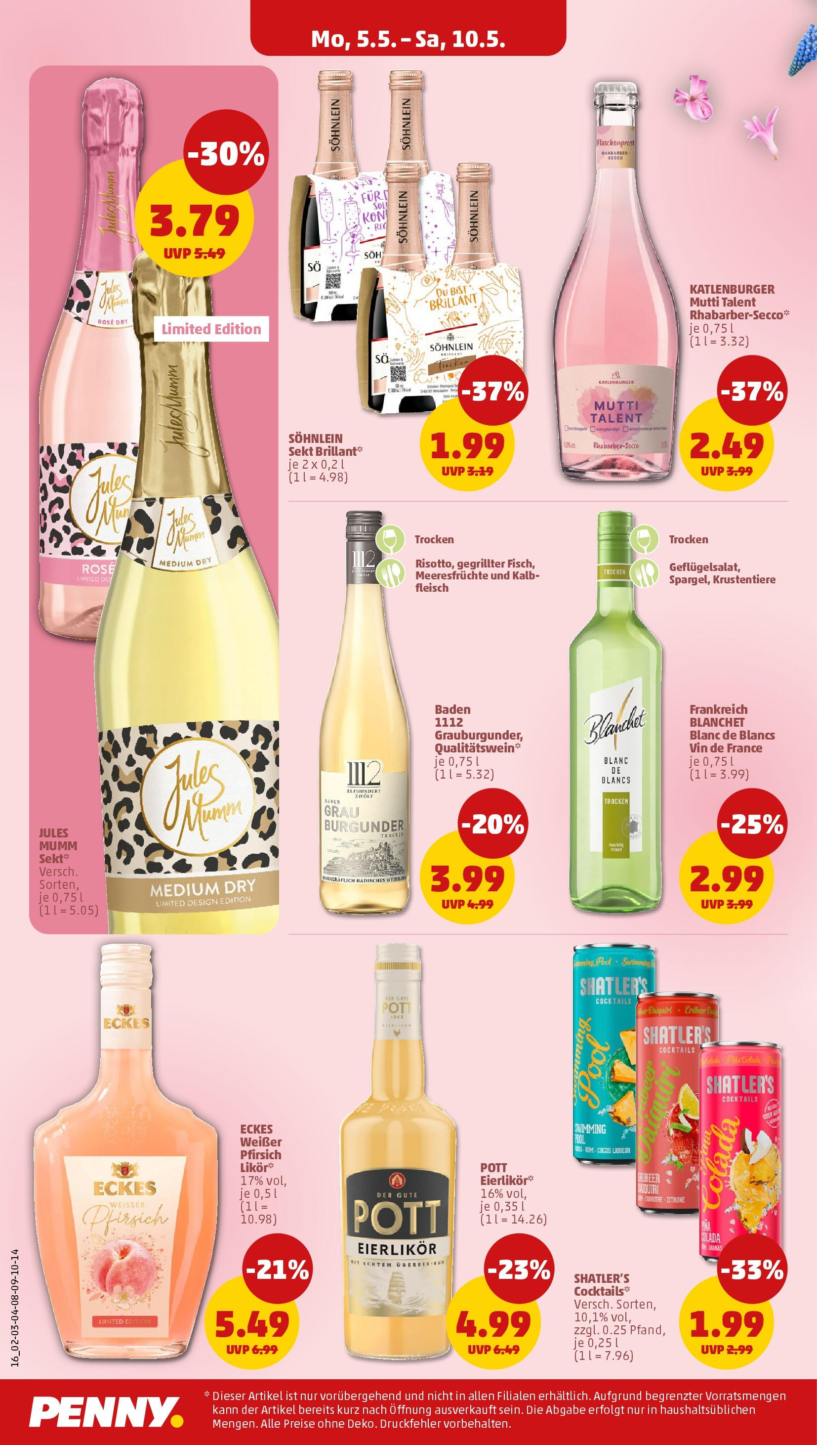 Penny - Penny: Wochenangebote (ab 04.05.2025) » Angebote Online | Seite: 16 | Produkte: Jules mumm, Meeresfrüchte, Pfirsich, Fleisch Penny - Penny: Wochenangebote (ab 04.05.2025) » Angebote Online | Seite: 16 | Produkte: Jules mumm, Meeresfrüchte, Pfirsich, Fleisch