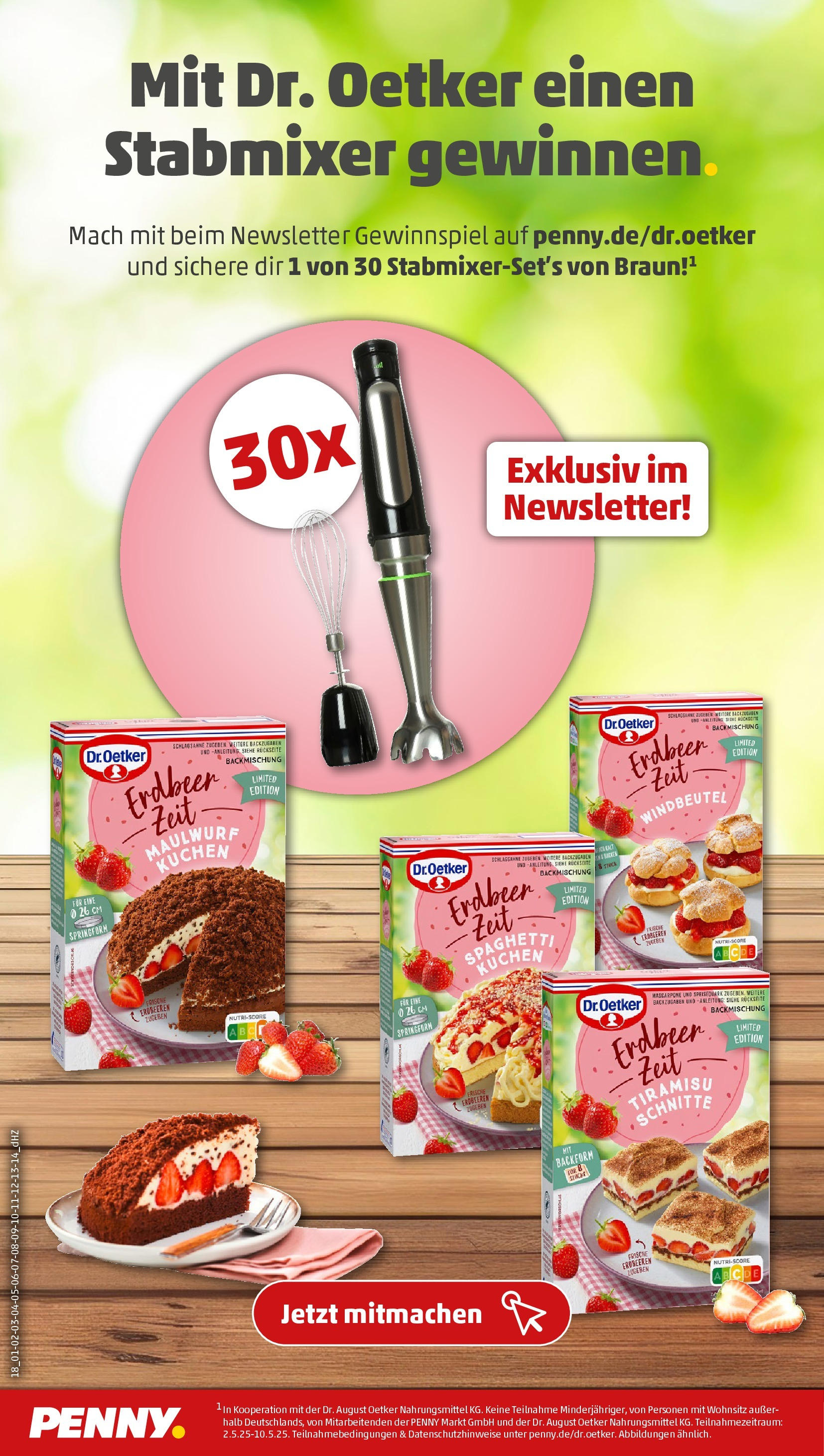 Penny - Penny: Wochenangebote (ab 04.05.2025) » Angebote Online | Seite: 18 | Produkte: Schlagsahne, Kuchen, Erdbeeren, Speisequark Penny - Penny: Wochenangebote (ab 04.05.2025) » Angebote Online | Seite: 18 | Produkte: Schlagsahne, Kuchen, Erdbeeren, Speisequark