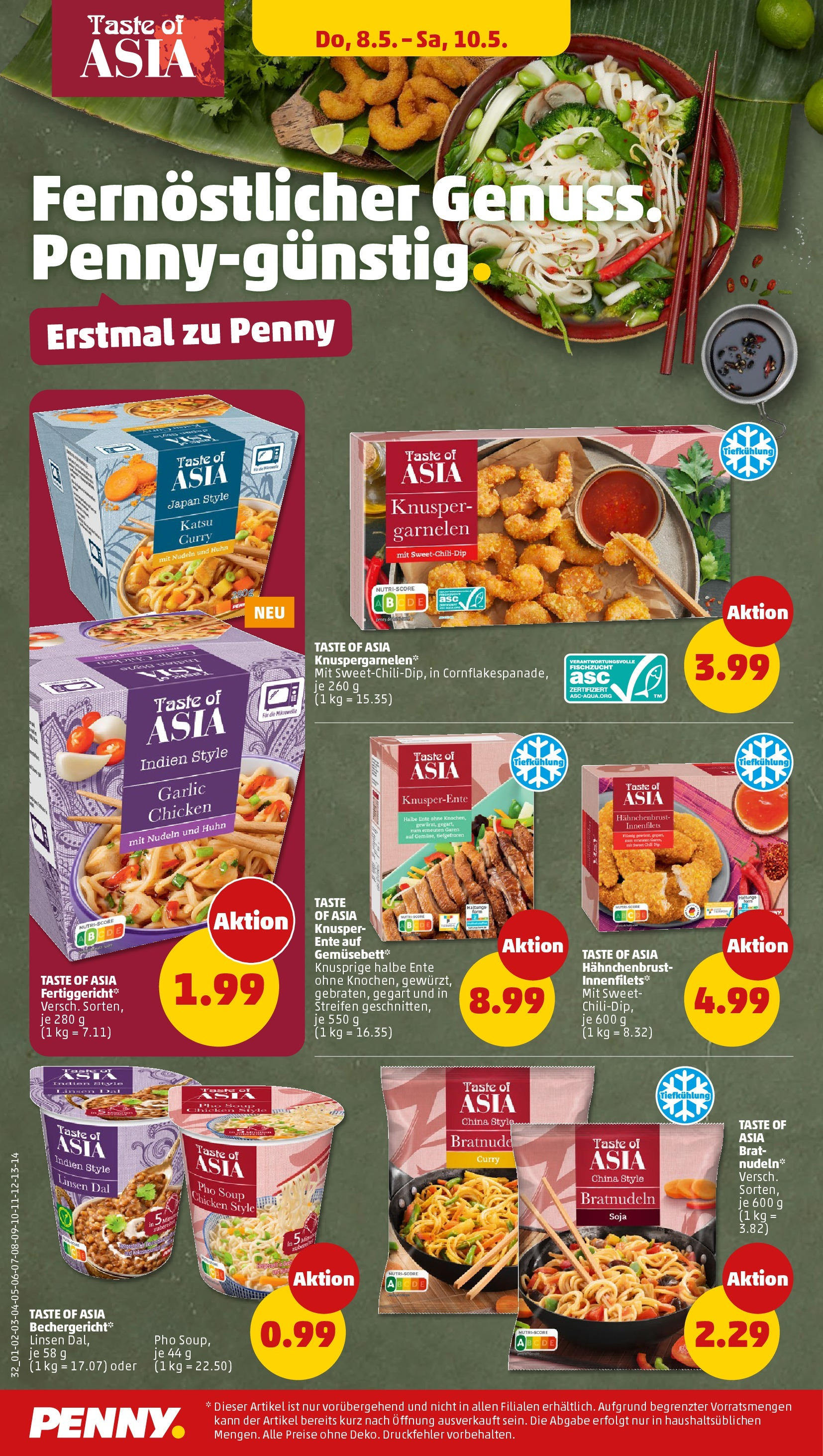 Penny - Penny: Wochenangebote (ab 04.05.2025) » Angebote Online | Seite: 32 | Produkte: Garnelen, Nudeln, Ente, Hahnchenbrust Penny - Penny: Wochenangebote (ab 04.05.2025) » Angebote Online | Seite: 32 | Produkte: Garnelen, Nudeln, Ente, Hahnchenbrust