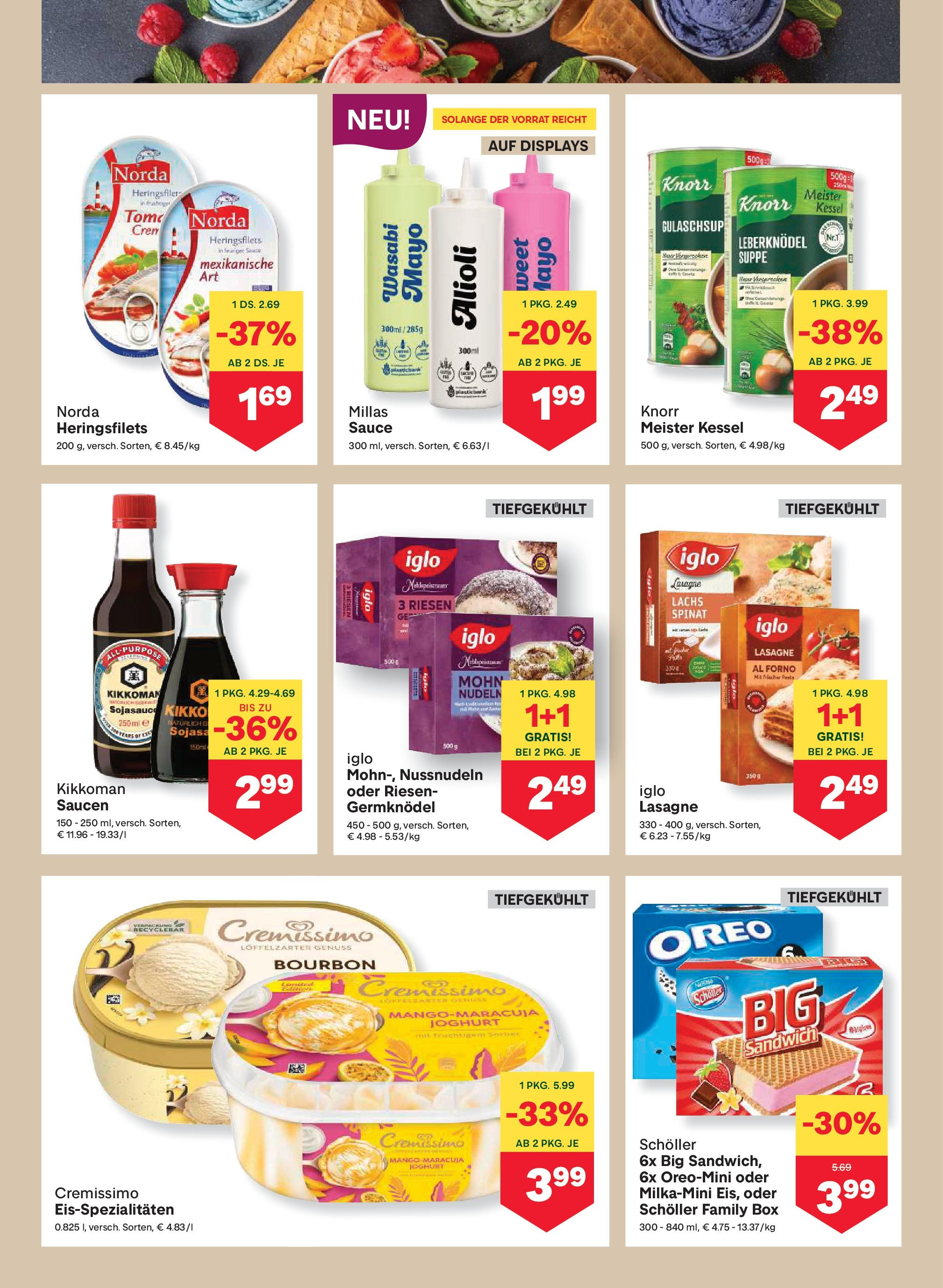 MPREIS Vorarlberg von 08.05.2025 - Aktuelle Angebote | Seite: 6 | Produkte: Pasta, Joghurt, Nudeln, Bourbon