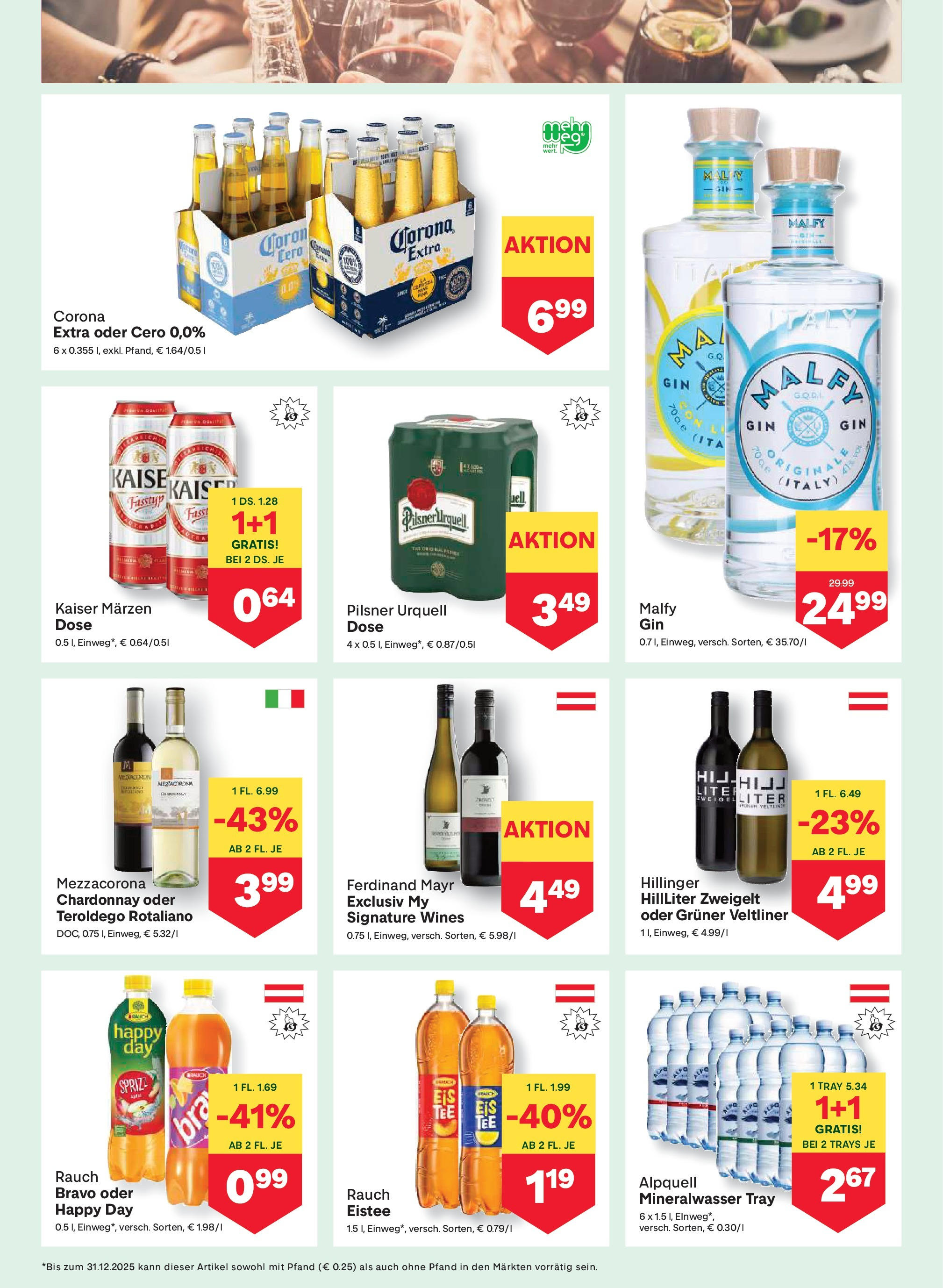 MPREIS Vorarlberg von 08.05.2025 - Aktuelle Angebote | Seite: 11 | Produkte: Gin