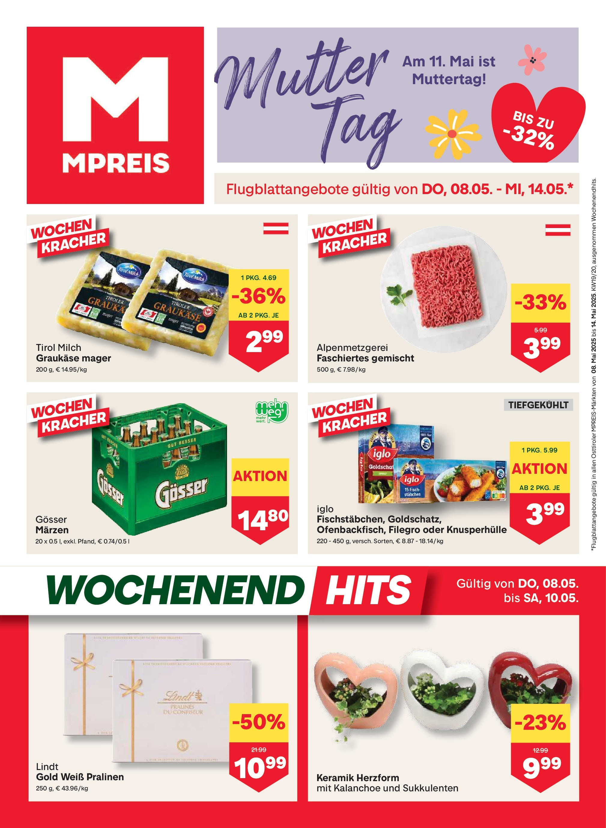  MPREIS Osttirol ab (08.05.2025 - 14.05.2025) - Seite 1