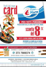 Frutti del mare Sconto del 8% - al 17.05.2025