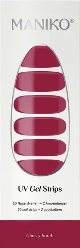 Maniko UV Gel Nagelfolien Cherry Bomb