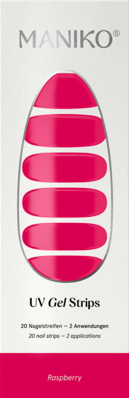 Maniko UV Gel Nagelfolien Raspberry