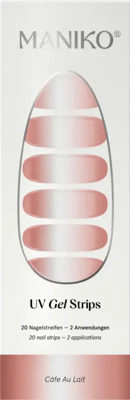 Maniko UV Gel Nagelfolien Café Au Lait