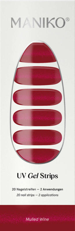 Maniko UV Gel Nagelfolien Mulled Wine