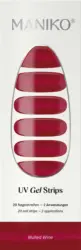 Maniko UV Nagelfolien Mulled Wine