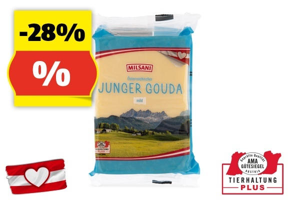 MILSANI Gouda Mild, 450 g