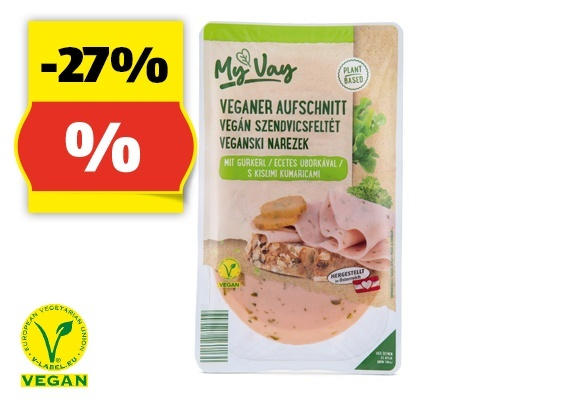MYVAY pflanzlicher Aufschnitt, 100 g