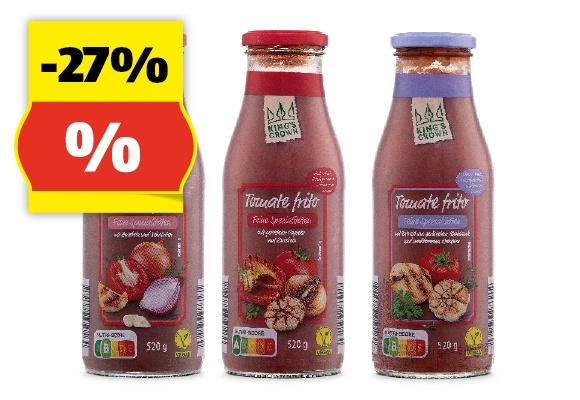 KING’S CROWN Tomate Frito feine Spezialitäten, 520 g