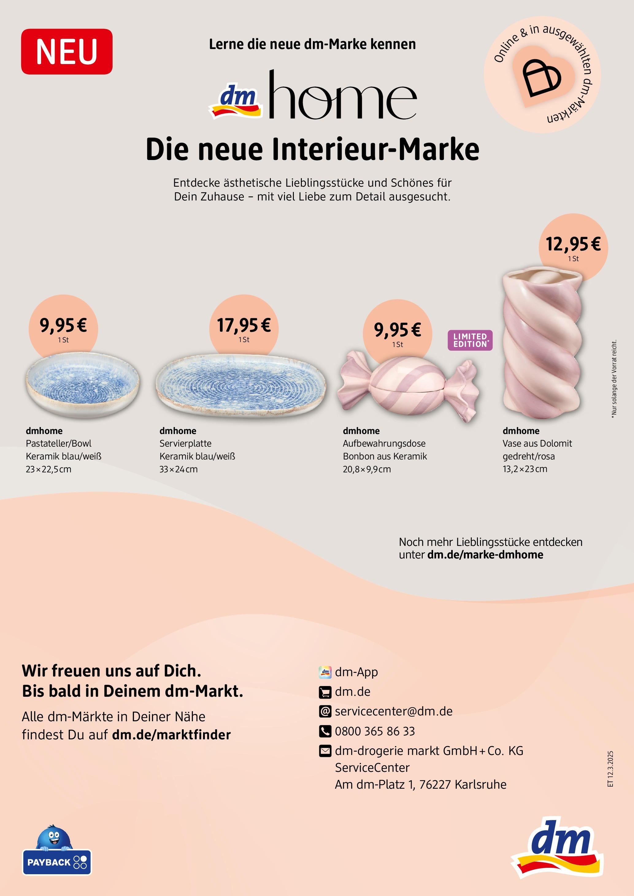 dm drogerie - dm: Gemeinsam Neues entdecken (ab 06.05.2025) zum Blättern | Seite: 6 | Produkte: Box, Vase