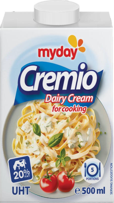 MY DAY CREMIO Сметана за готвене 20% масленост