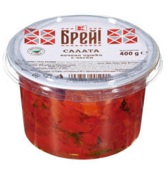 Брей! Салата чушки с чесън